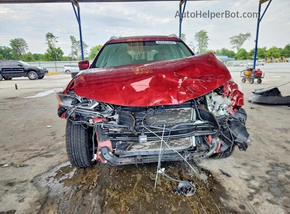 5N1AT2MT4GC744314 2016 NISSAN ROGUE Red Вид спереду