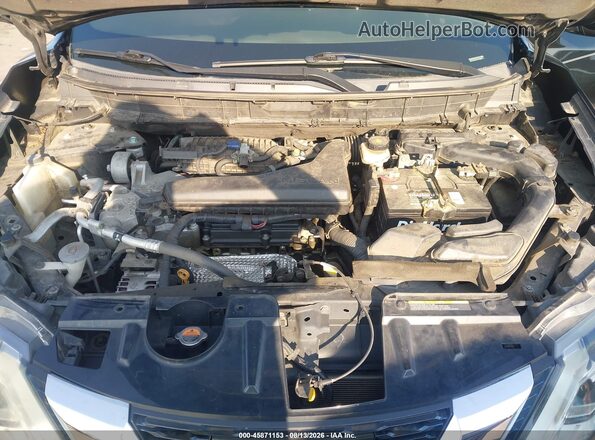 5N1AT2MT4HC768632 2017 NISSAN ROGUE Black Вид ззаду