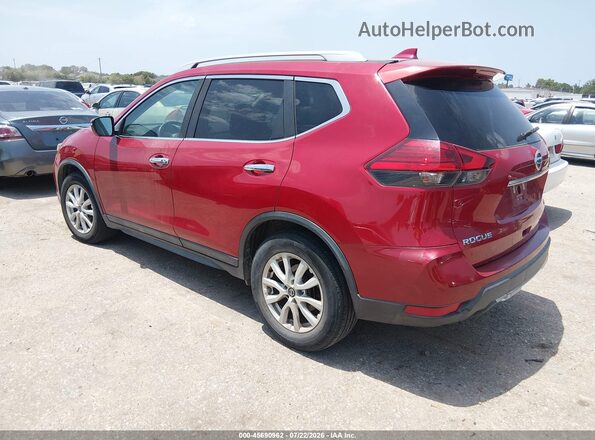 5N1AT2MT4HC816050 2017 NISSAN ROGUE Red უკანა მარცხენა