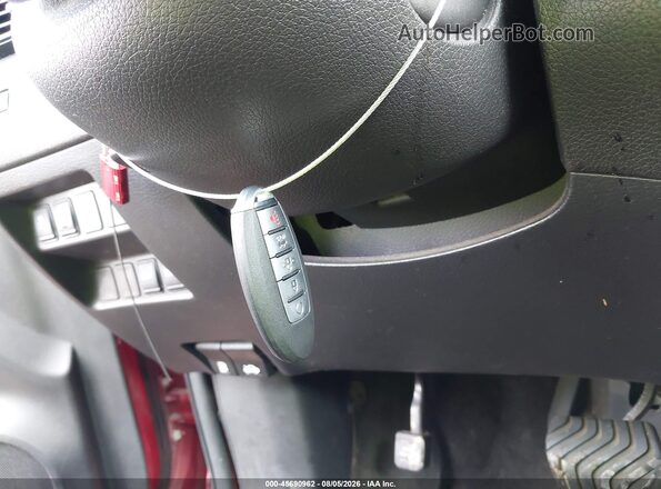 5N1AT2MT4HC816050 2017 NISSAN ROGUE Red წინა პანელის ხედი