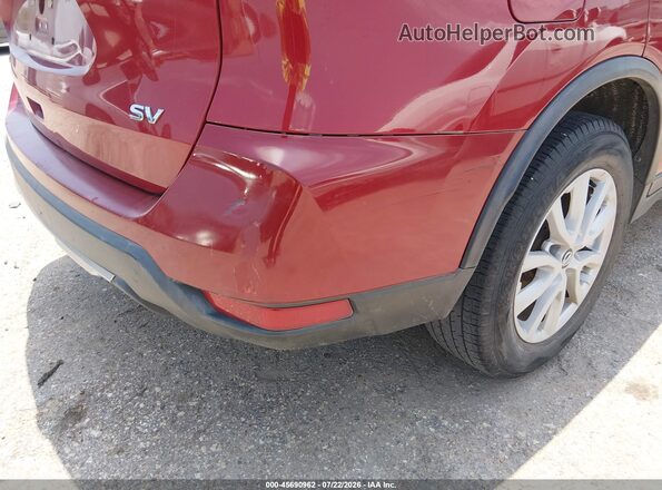 5N1AT2MT4HC816050 2017 NISSAN ROGUE Red 