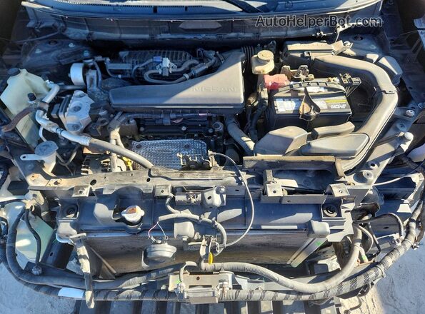 5N1AT2MT4JC777952 2018 NISSAN ROGUE Black Vista del compartimento del motor
