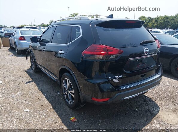 5N1AT2MT4JC845666 2018 NISSAN ROGUE Черный Задняя левая четверть
