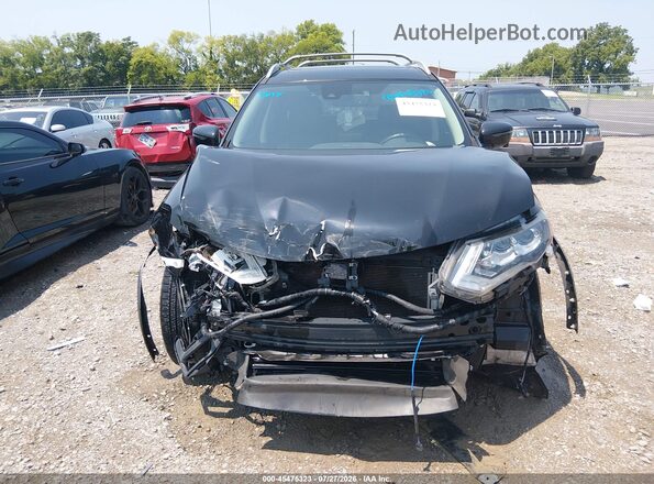 5N1AT2MT4JC845666 2018 NISSAN ROGUE Черный Вид щитка приборов