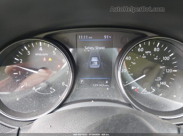5N1AT2MT4JC845666 2018 NISSAN ROGUE Черный Вид задних сидений