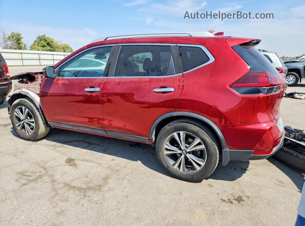 5N1AT2MT4KC749053 2019 NISSAN ROGUE Red Trasero izquierdo
