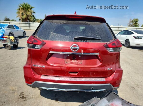 5N1AT2MT4KC749053 2019 NISSAN ROGUE Red Vista trasera