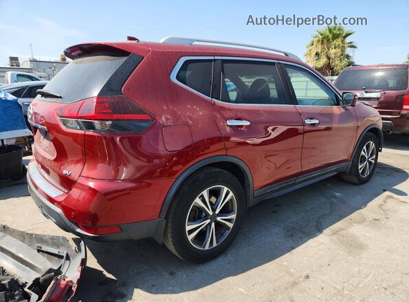 5N1AT2MT4KC749053 2019 NISSAN ROGUE Red Trasero derecho