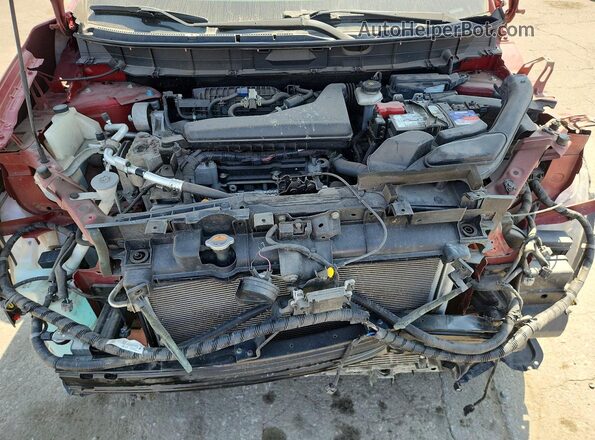 5N1AT2MT4KC749053 2019 NISSAN ROGUE Red Vista interior trasera