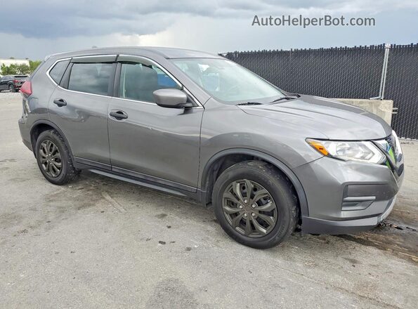 5N1AT2MT4KC838069 2019 NISSAN ROGUE Gray Przód prawy