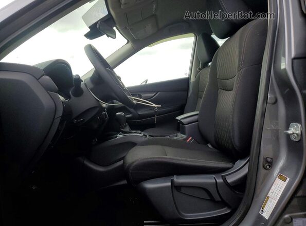 5N1AT2MT4KC838069 2019 NISSAN ROGUE Gray Widok wnętrza z przodu