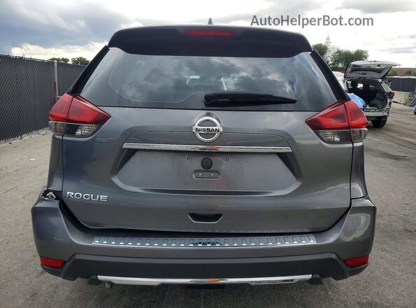 5N1AT2MT4KC838069 2019 NISSAN ROGUE Gray Widok z tyłu