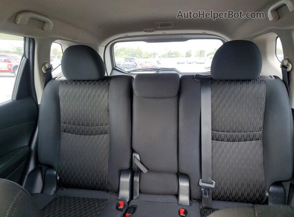 5N1AT2MT4KC838069 2019 NISSAN ROGUE Gray Widok tylnych siedzeń
