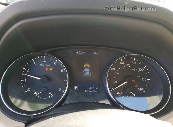 5N1AT2MT4LC754450 2020 NISSAN ROGUE White Vista del cuadro de instrumentos