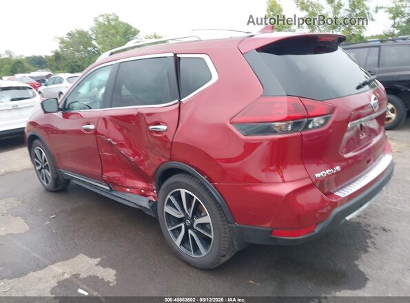 5N1AT2MT4LC764573 2020 NISSAN ROGUE Red უკანა მარცხენა