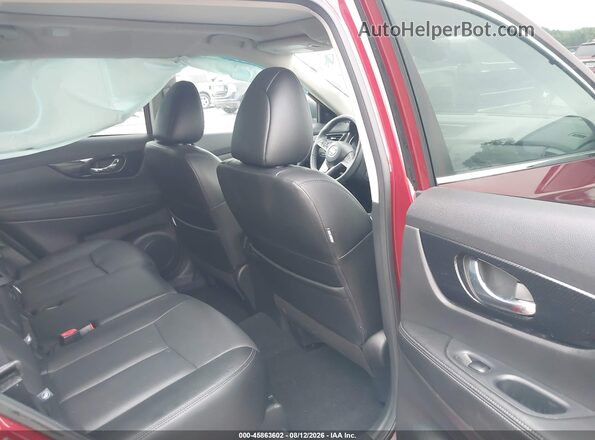 5N1AT2MT4LC764573 2020 NISSAN ROGUE Red VIN კოდის სტიკერის ხედი