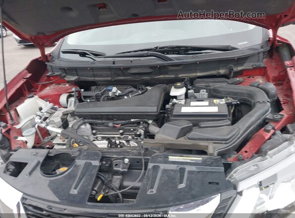 5N1AT2MT4LC764573 2020 NISSAN ROGUE Red უკანა ხედი