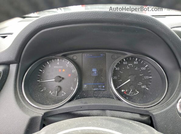 5N1AT2MT4LC792776 2020 NISSAN ROGUE White Вид щитка приладів