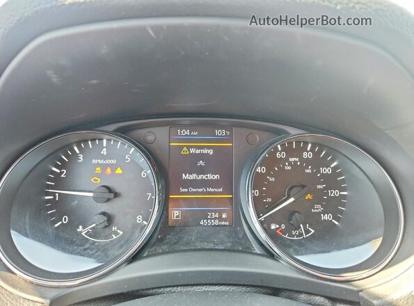 5N1AT2MT4LC800097 2020 NISSAN ROGUE Silver Սարքավորումների վահանակի տեսք