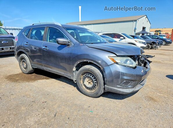5N1AT2MT5GC754284 2016 NISSAN ROGUE Gray Front right