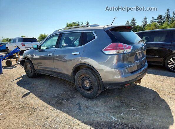 5N1AT2MT5GC754284 2016 NISSAN ROGUE Gray Rear left