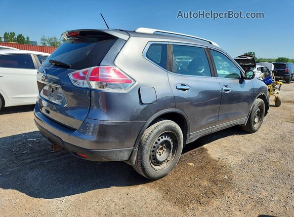 5N1AT2MT5GC754284 2016 NISSAN ROGUE Gray Rear right
