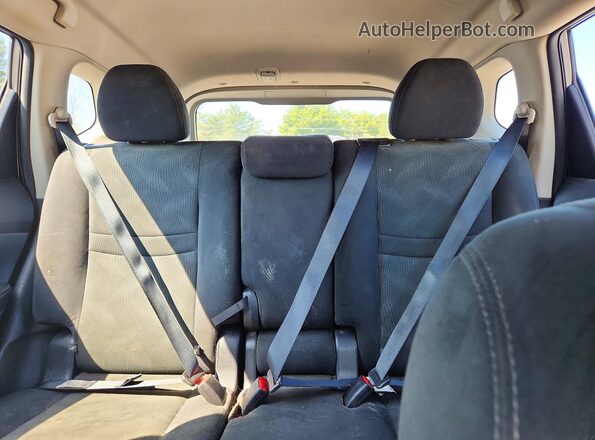 5N1AT2MT5GC754284 2016 NISSAN ROGUE Gray Rear seats view
