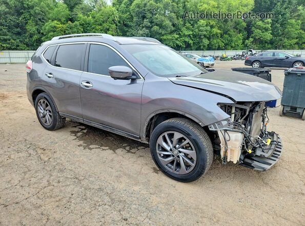 5N1AT2MT5GC769660 2016 NISSAN ROGUE Серый Передняя правая четверть