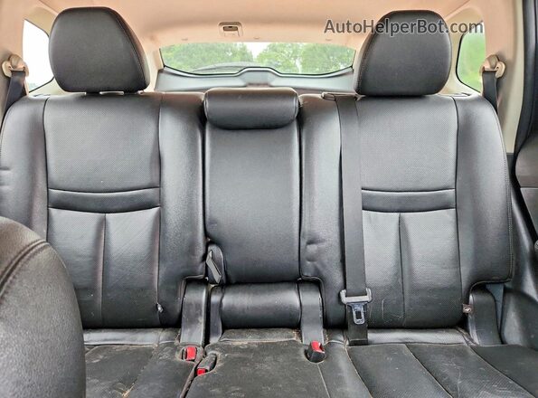 5N1AT2MT5GC769660 2016 NISSAN ROGUE Серый Вид задних сидений