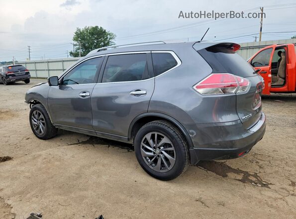 5N1AT2MT5GC769660 2016 NISSAN ROGUE Серый Задняя левая четверть