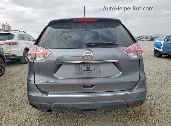 5N1AT2MT5GC799726 2016 NISSAN ROGUE Gray უკანა ხედი