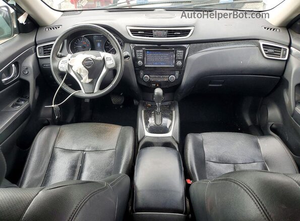 5N1AT2MT5GC799726 2016 NISSAN ROGUE Gray წინა პანელის ხედი