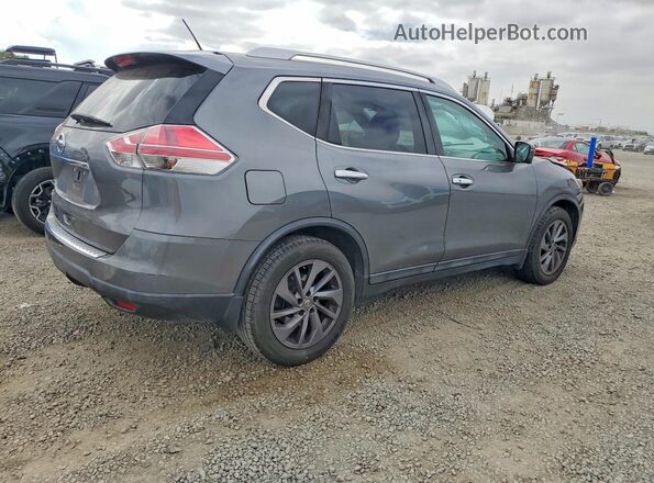 5N1AT2MT5GC799726 2016 NISSAN ROGUE Gray უკანა მარჯვენა