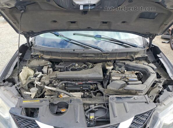 5N1AT2MT5GC799726 2016 NISSAN ROGUE Gray ძრავის განყოფილების ხედი