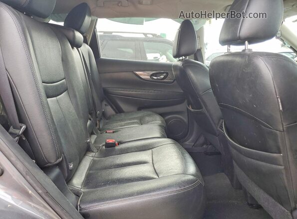 5N1AT2MT5GC799726 2016 NISSAN ROGUE Gray უკანა სალონის ხედი