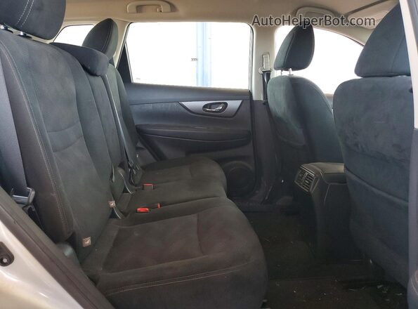 5N1AT2MT5GC811633 2016 NISSAN ROGUE Silver Widok tylnych siedzeń