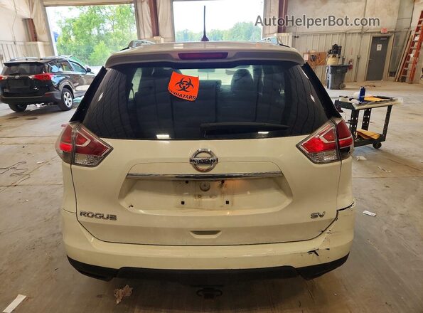 5N1AT2MT5GC881164 2016 NISSAN ROGUE White Հետևի տեսք