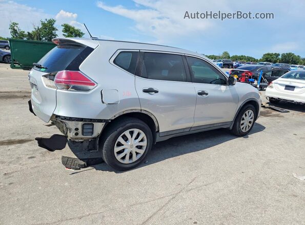 5N1AT2MT5GC897199 2016 NISSAN ROGUE Silver Задня права чверть