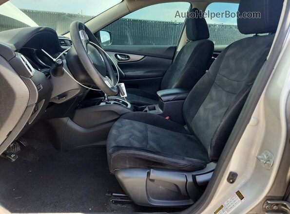 5N1AT2MT5GC897199 2016 NISSAN ROGUE Silver Вид салону спереду