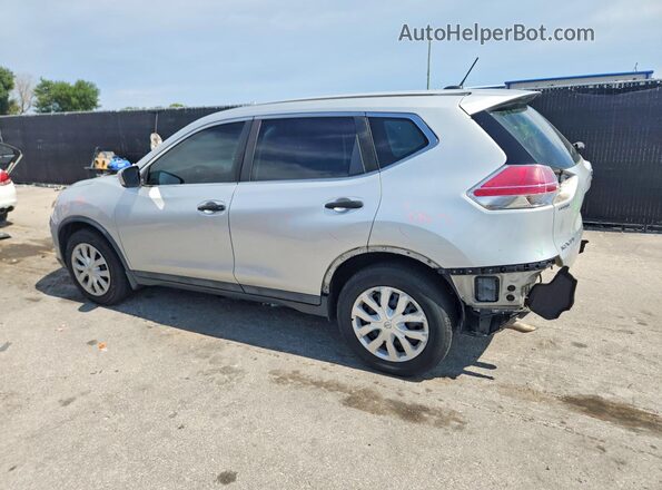 5N1AT2MT5GC897199 2016 NISSAN ROGUE Silver Задня ліва чверть