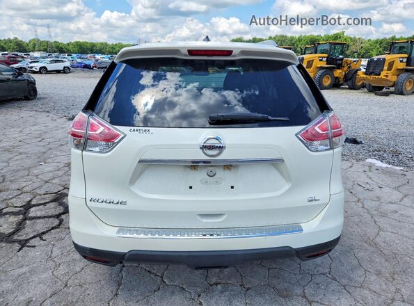 5N1AT2MT5GC918634 2016 NISSAN ROGUE Белый Вид сзади