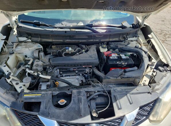 5N1AT2MT5GC918634 2016 NISSAN ROGUE Белый Вид подкапотного пространства