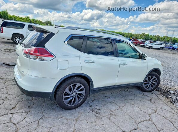 5N1AT2MT5GC918634 2016 NISSAN ROGUE Белый Задняя правая четверть