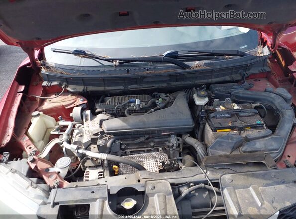 5N1AT2MT5GC921923 2016 NISSAN ROGUE Red Widok z tyłu