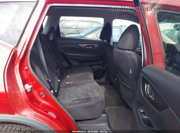 5N1AT2MT5GC921923 2016 NISSAN ROGUE Red Widok naklejki z numerem VIN