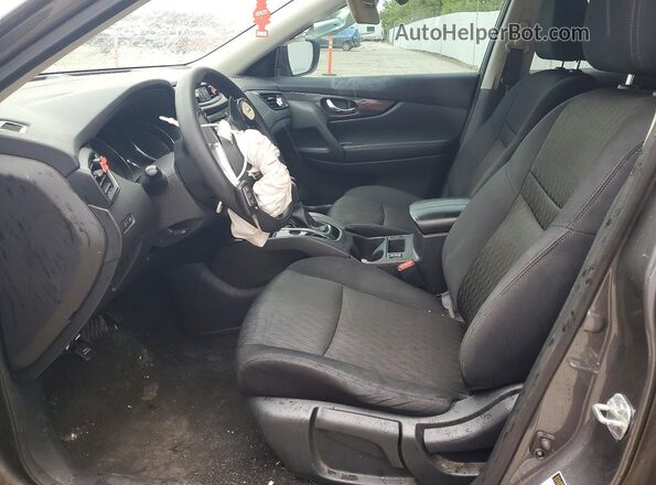 5N1AT2MT5HC743173 2017 NISSAN ROGUE Gray Front interior view