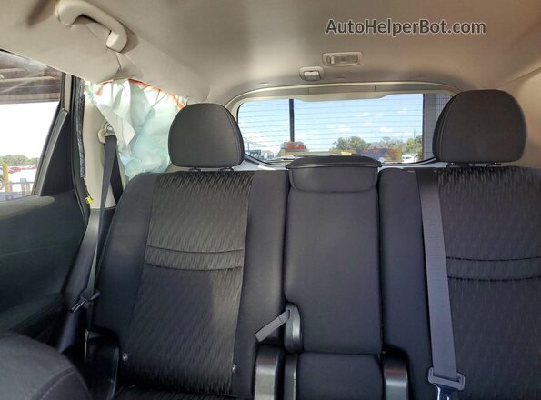 5N1AT2MT5HC805798 2017 NISSAN ROGUE Gray უკანა სავარძლების ხედი