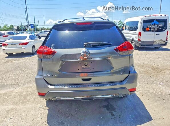 5N1AT2MT5HC805798 2017 NISSAN ROGUE Gray უკანა ხედი