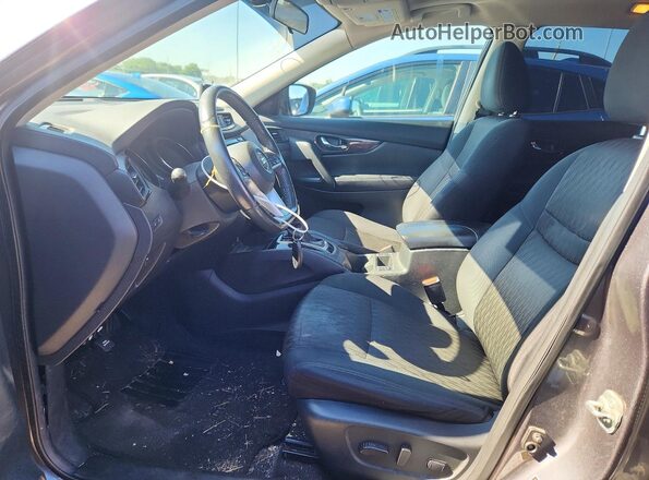 5N1AT2MT5HC841152 2017 NISSAN ROGUE Gray Front interior view