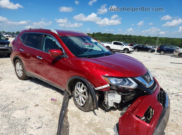 5N1AT2MT5JC729974 2018 NISSAN ROGUE Red Przód prawy
